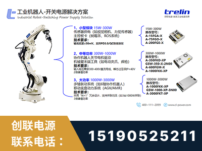 大同-工业机器人-开关电源解决方案